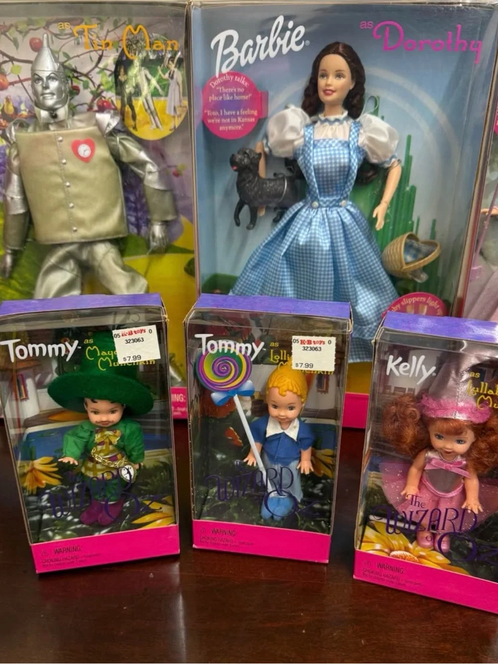Barbie and Ken The Wizard of Oz Collection 8 pieces